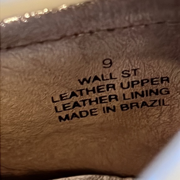 Marc Joseph Beige Leather Tassel Mocassin Leather Loafers Size 9 - Picture 8 of 11